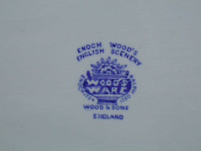 Large Staffordshire Platter by Enoch Wood & Sons Circa 1825-1835 — image 2